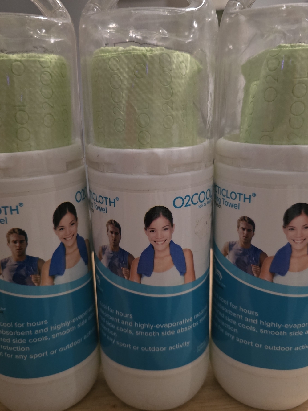 Cooling Towel – Light Green Instant-Use Sports Towel